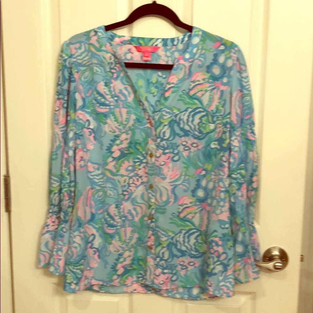 Lily Pulitzer Maritza blouse